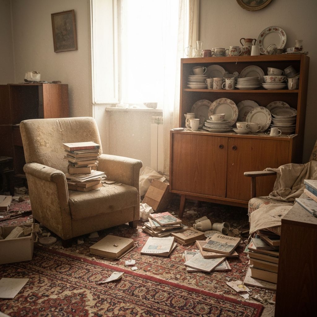 Living Room Transformation - Before